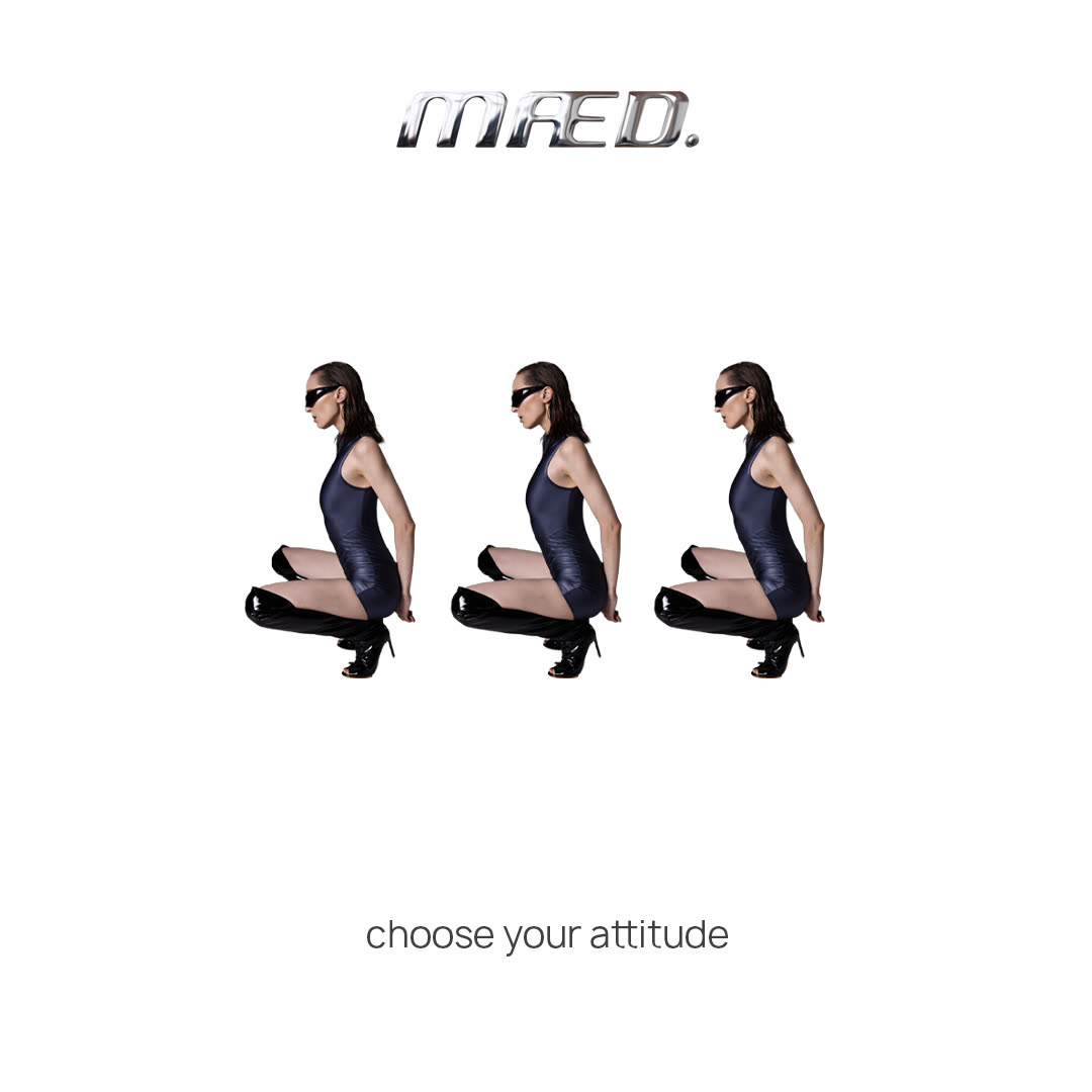 Three poses: choose your attitude